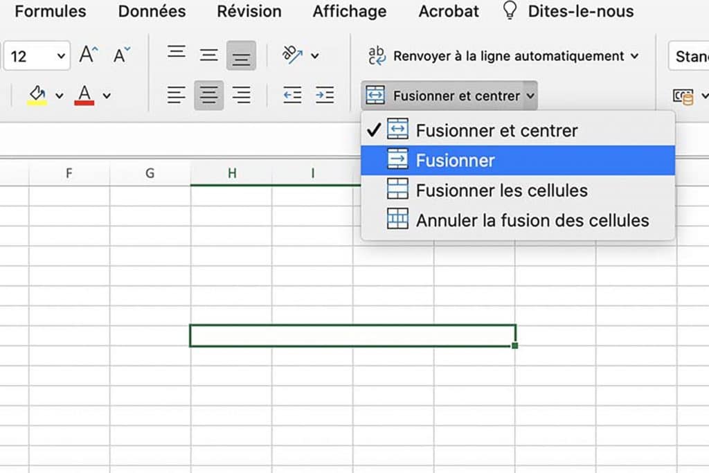 Comment Fusionner Les Cellules Dans Excel Les Meilleures Astuces 8693