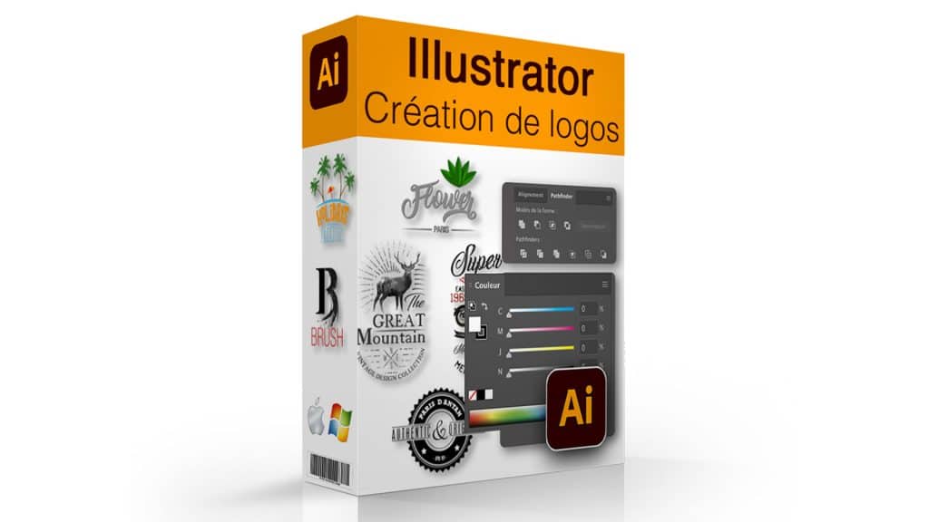 Formation Illustrator Création de logos