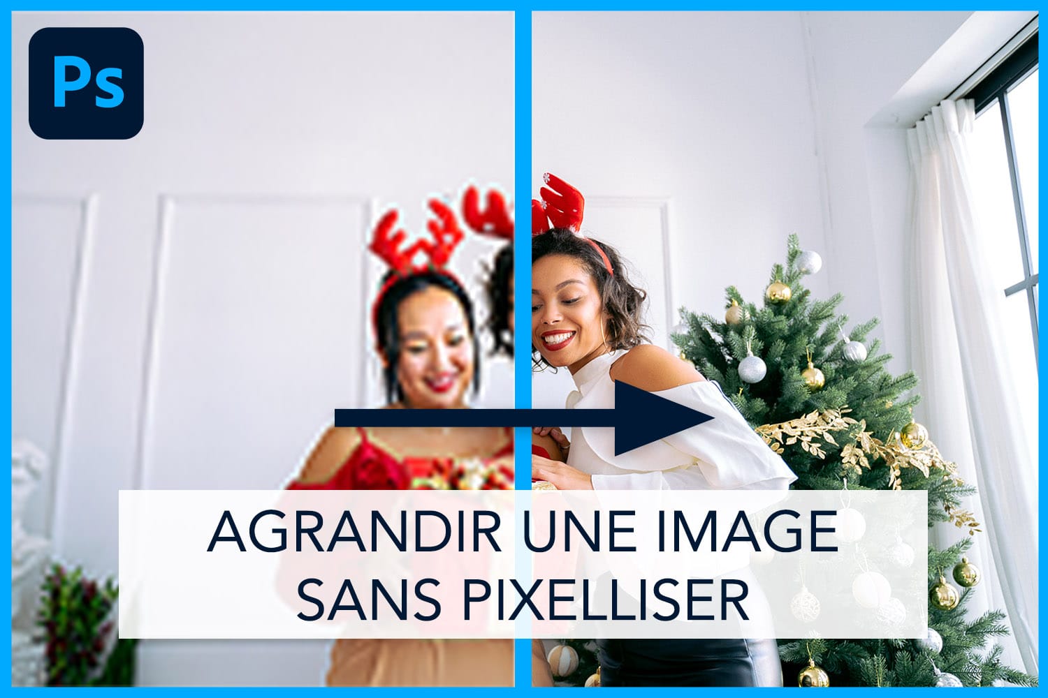 Tuto comment agrandir un format illustration photoshop sans pixelliser