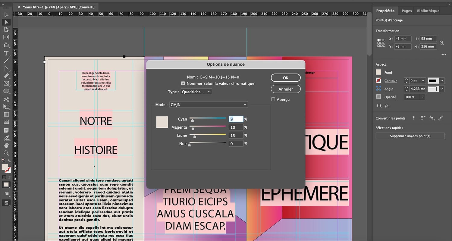Comment enregistrer sur InDesign au format pour impression - Formafly