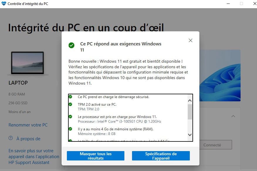 Compatibilité pour comment installer Windows 11