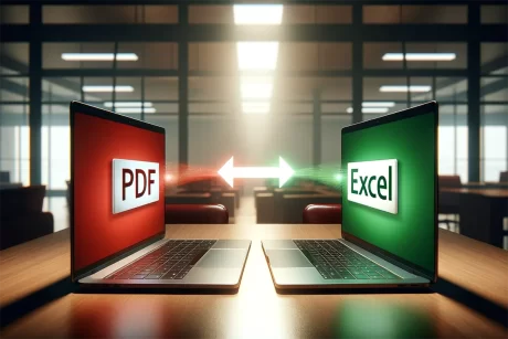 Image de conversion PDF en Excel