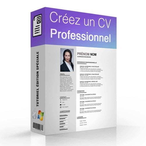 Site de Formation en ligne : Créer un CV