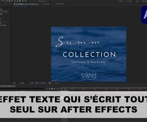 Tuto After Effects - texte qui s'écrit tout seul